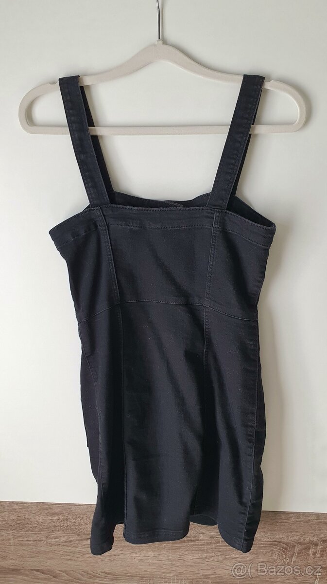 Džínové černé šaty HM - 2