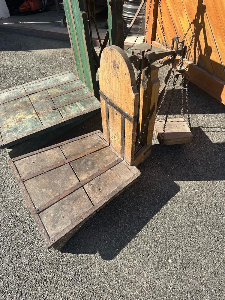 Starožitné decimální váhy - 2