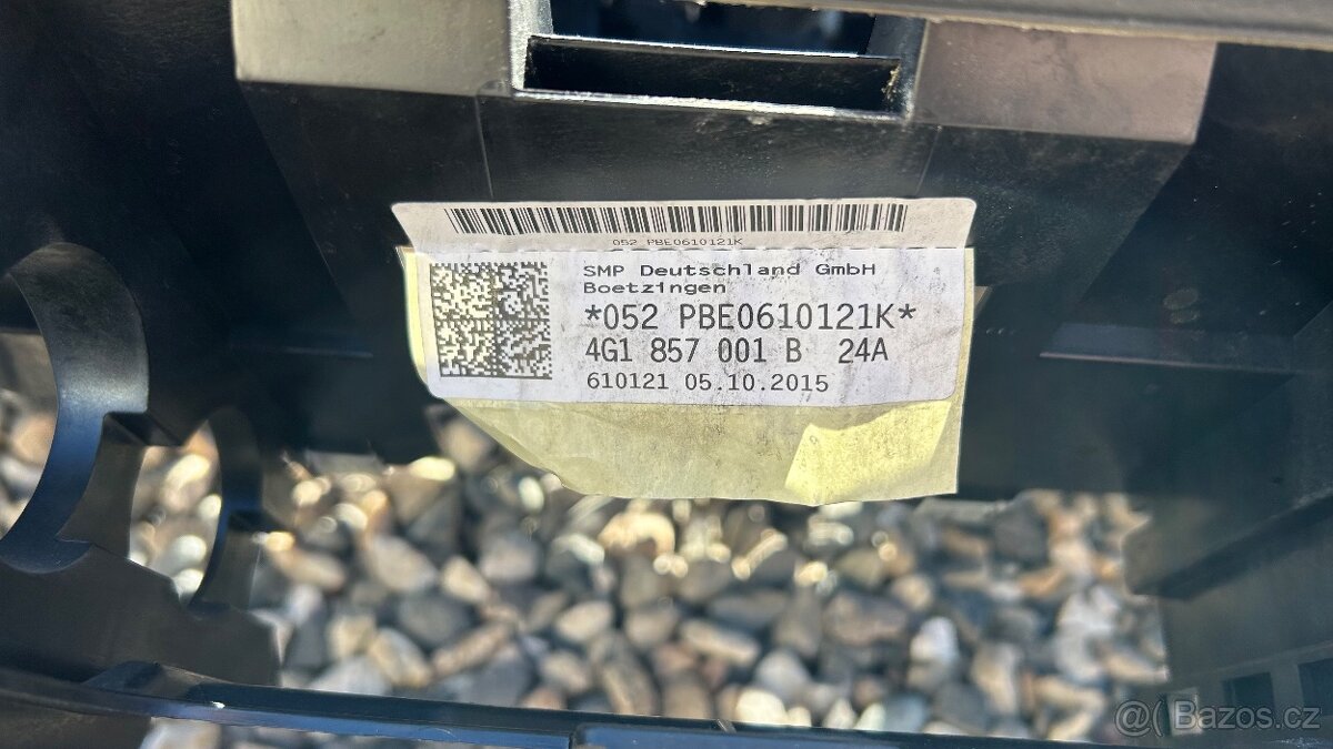 Palubní deska Audi A6 C7 4G S-line černá - 2