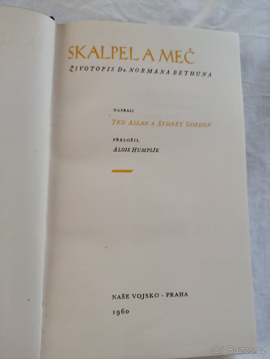 SKALPEL A MEČ - Ted Allan a Sydney Gordon - 2