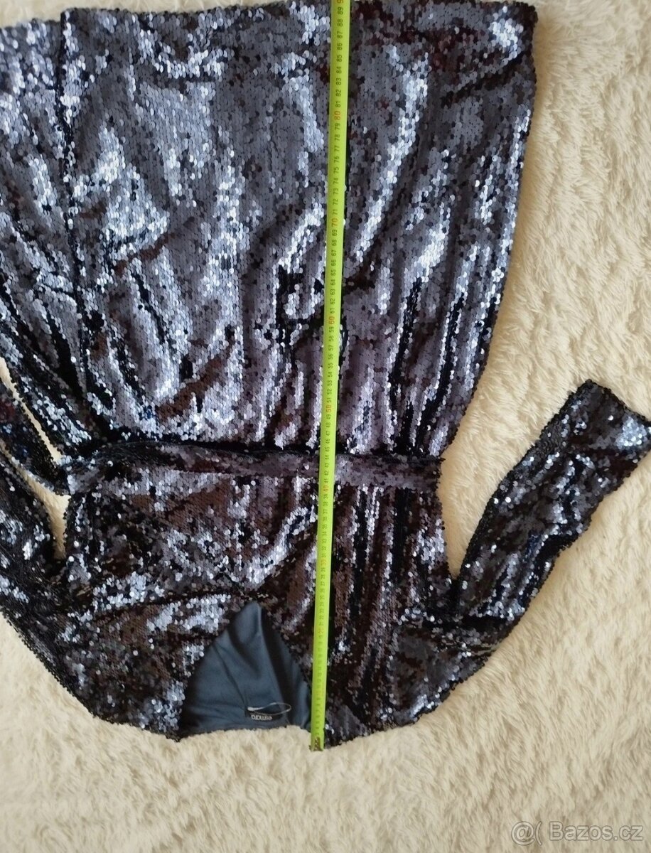 Nové flitrove šaty vel.42-44 - 2