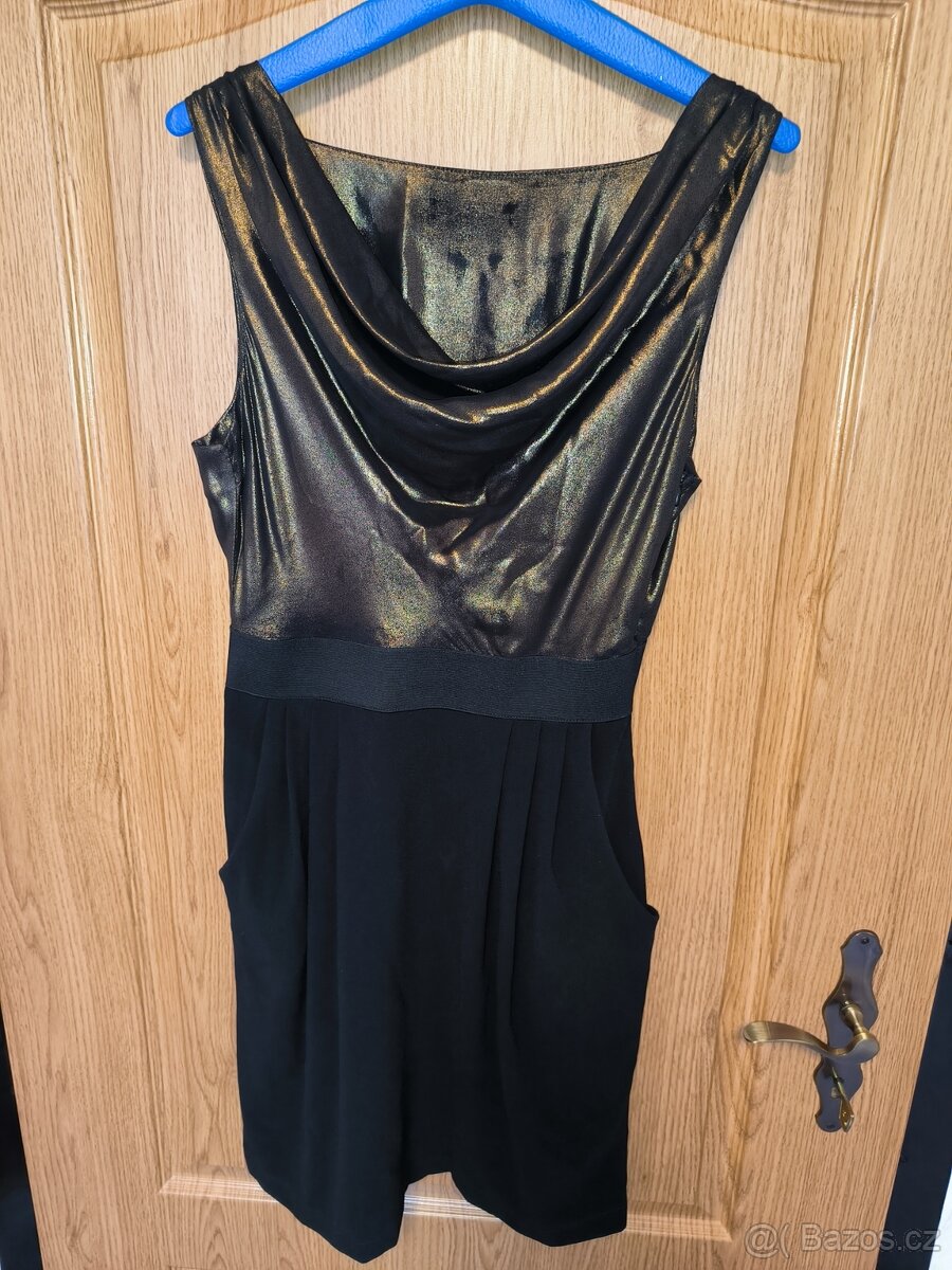 Koktejlové dámské šaty vel. 38 - 2