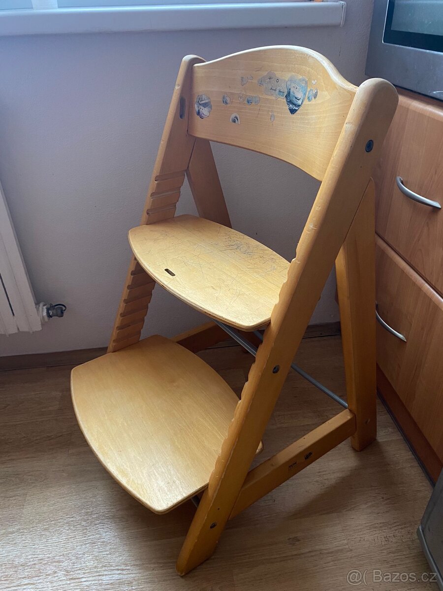Dětská dřevěná židle - 2