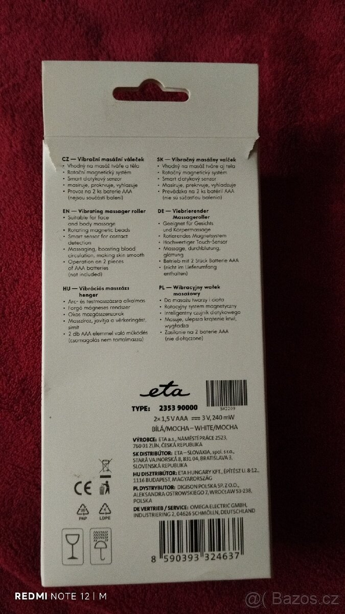 ETA fenite masážní přístroj - 2