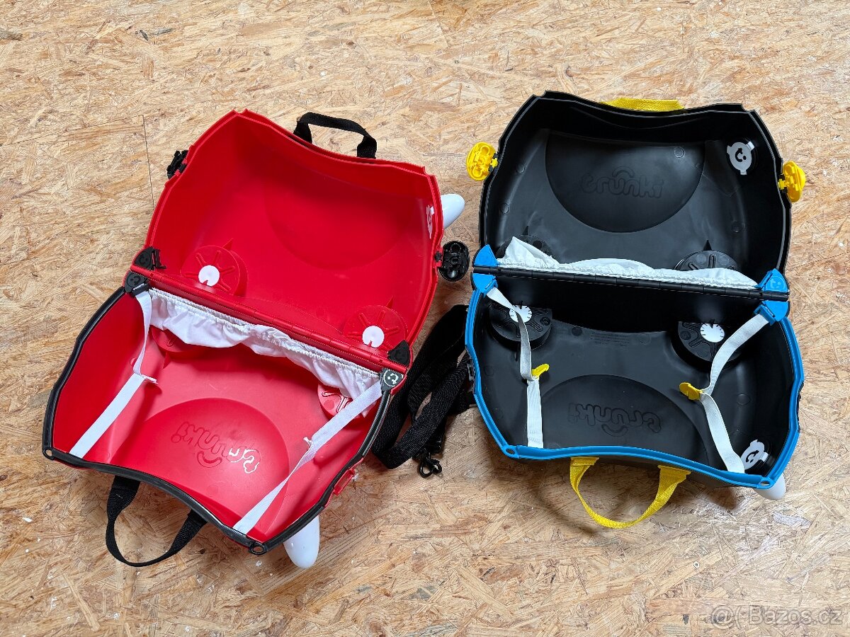 Dětský kufr a odráželo Trunki na kolečkách - 2