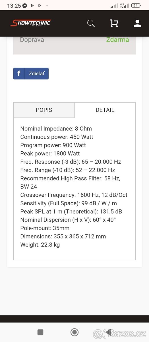 Reproduktory Dap - 2
