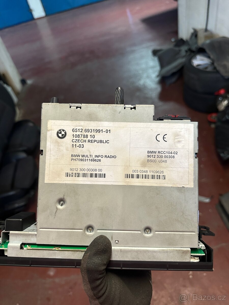 E46 rádio s navigací - 2