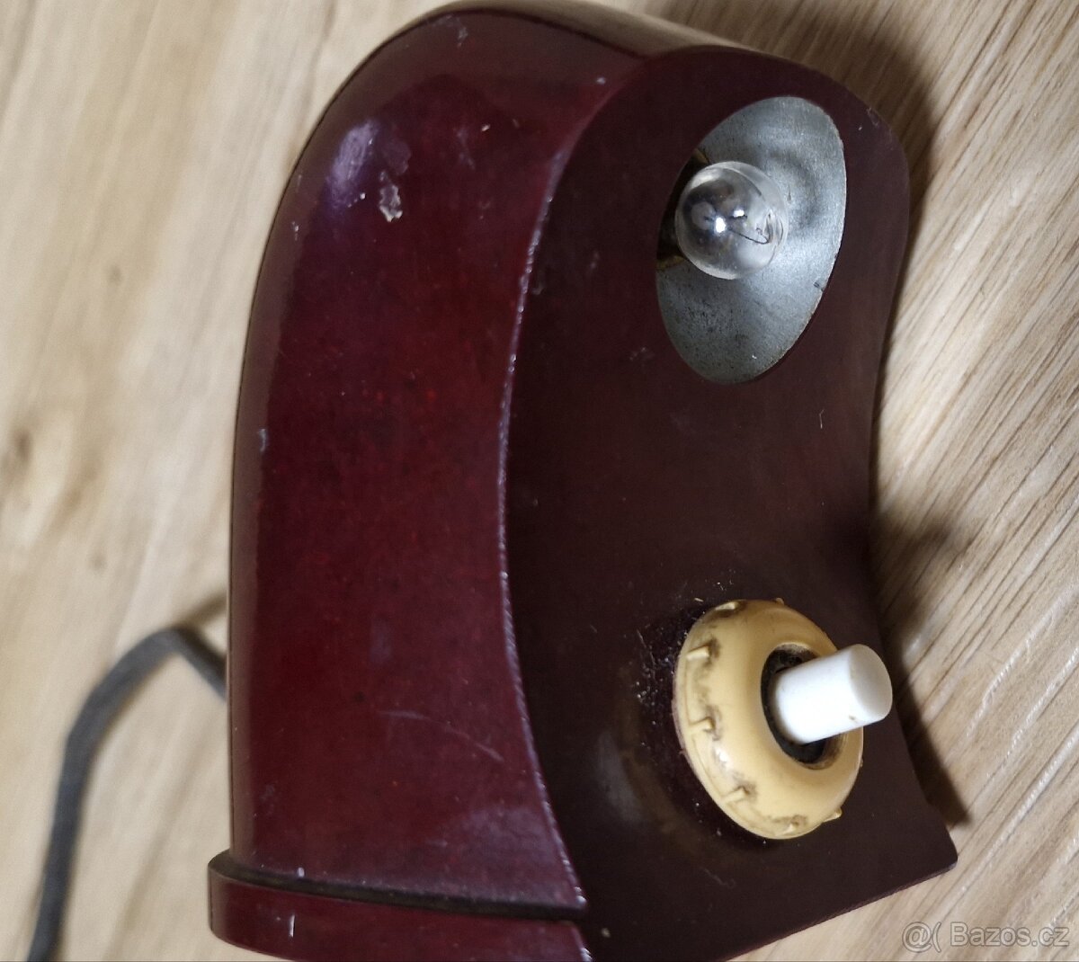 Retro signalizační lampička ČKD Česká Lípa - 2