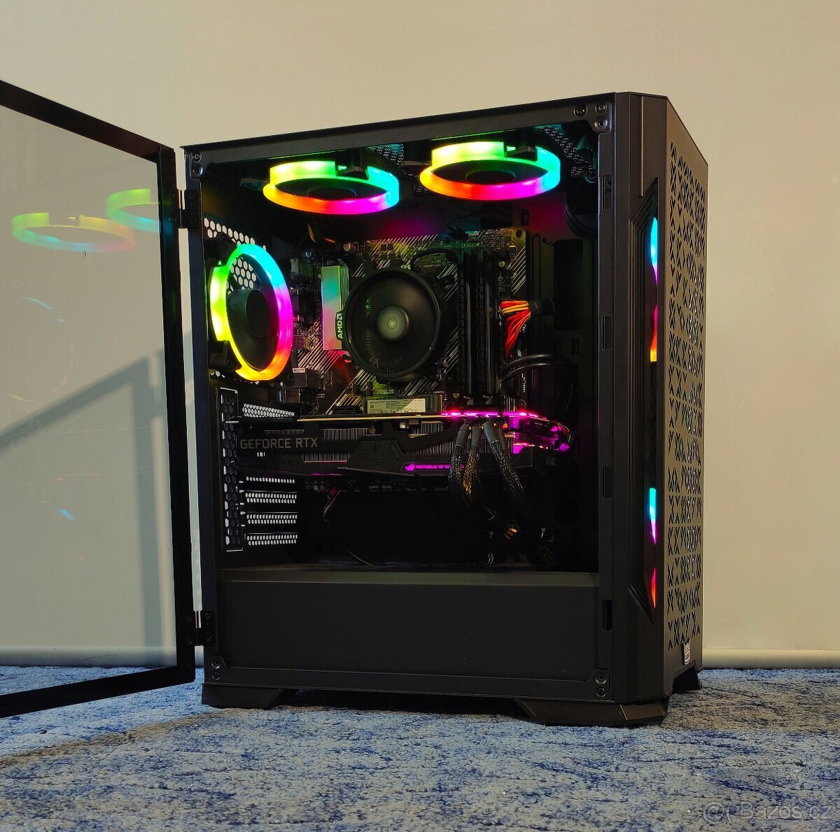 Herní PC | Ryzen 5 | RTX 2070 Super | m.2 NVME | HDD - 2