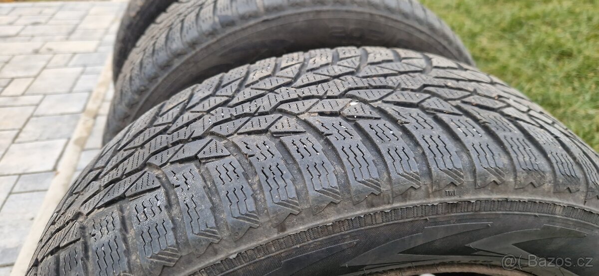 plechove disky 6Jx16 E50 Mazda pneu 205/60/16 Nokian - 2