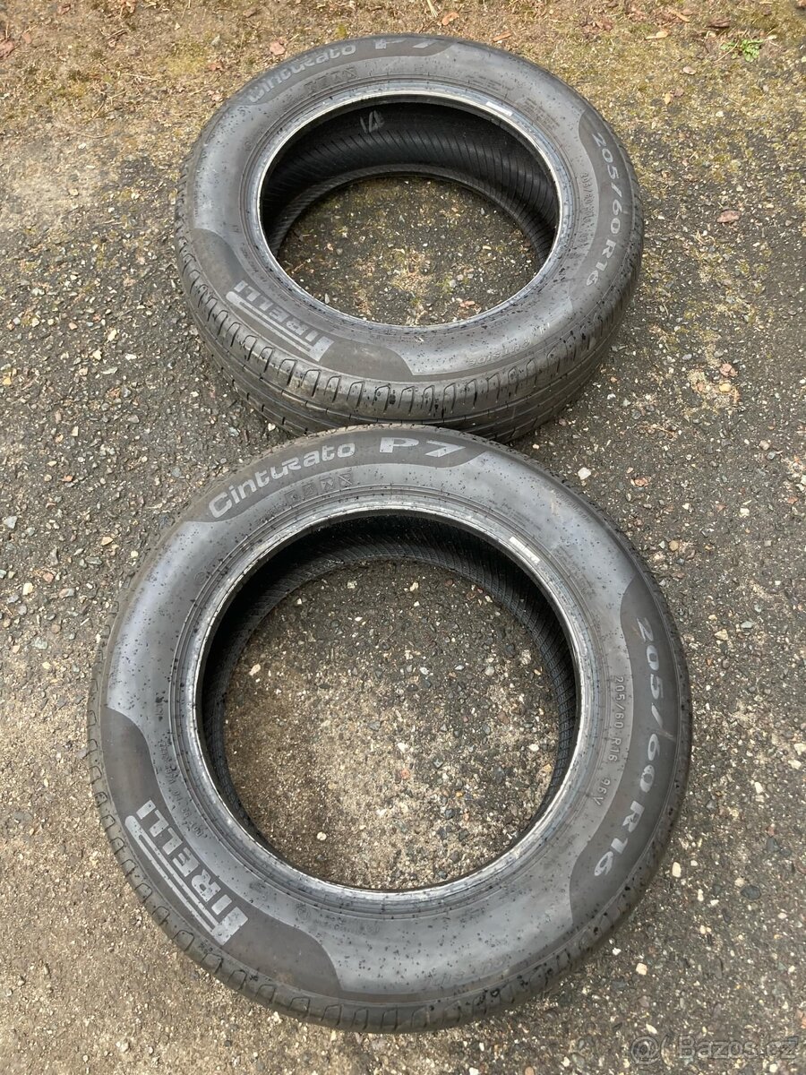 Zánovní Pneu 205/60 R16 Pirelli - 2