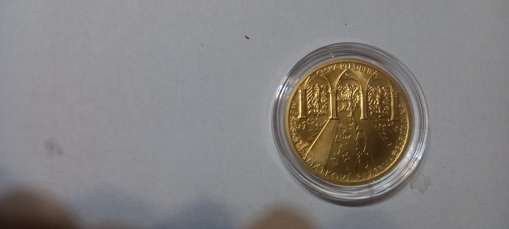 Zlatá mince ČNB město Kroměříž b.k. - 2