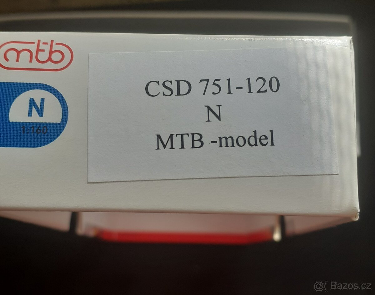 Lokomotiva 751-120 v meritku N - 2