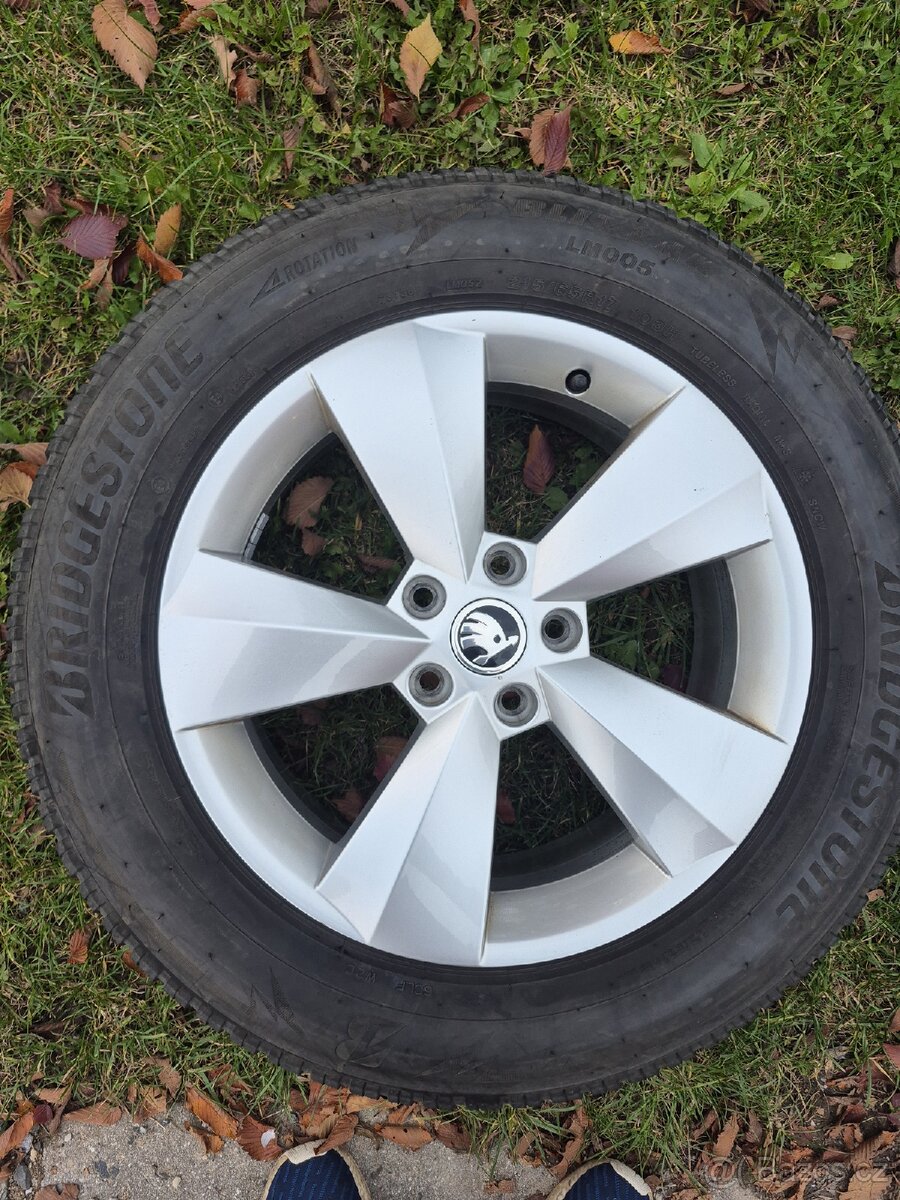 Alu kola Skoda Kodiaq, 5x112 R17, alu kola Nanuq - 2