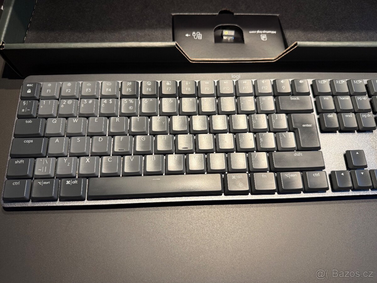 Klávesnice Logitech MX Mechanical, CZ varianta, TOP stav - 2