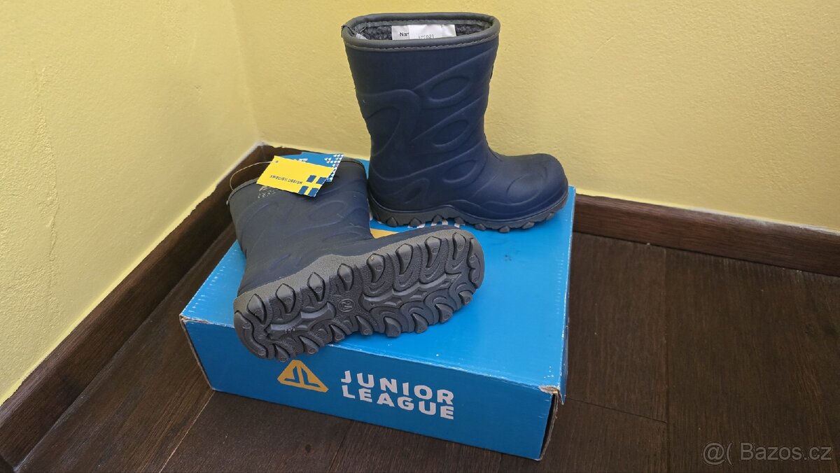 Nové dětské gumáky Junior League SKOGSTORP vel. 24 - 2