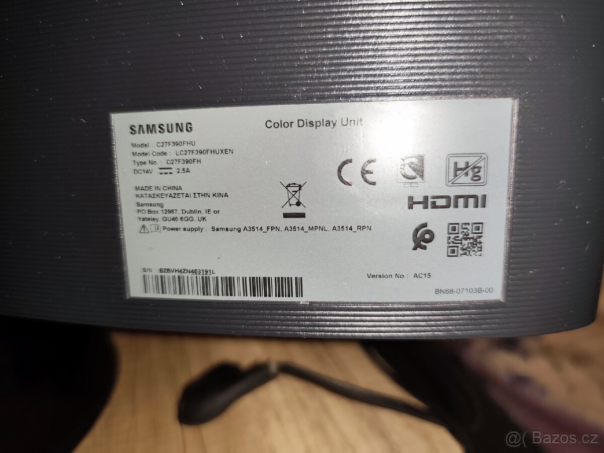 Samsung 24" Full HD Monitor - 2