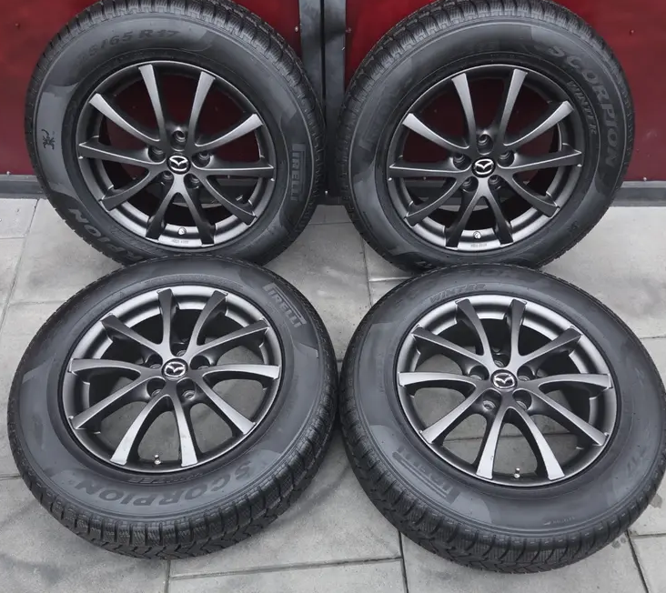 17" -NEJETÁ-ZIMNÍ OBUTÁ ALU KOLA 5x114.3 MAZDA CX5 - 2