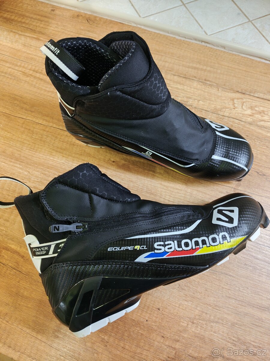 Boty na běžky Salomon Equipe 9 CL vel. 42 2/3 SNS Pilot - 2