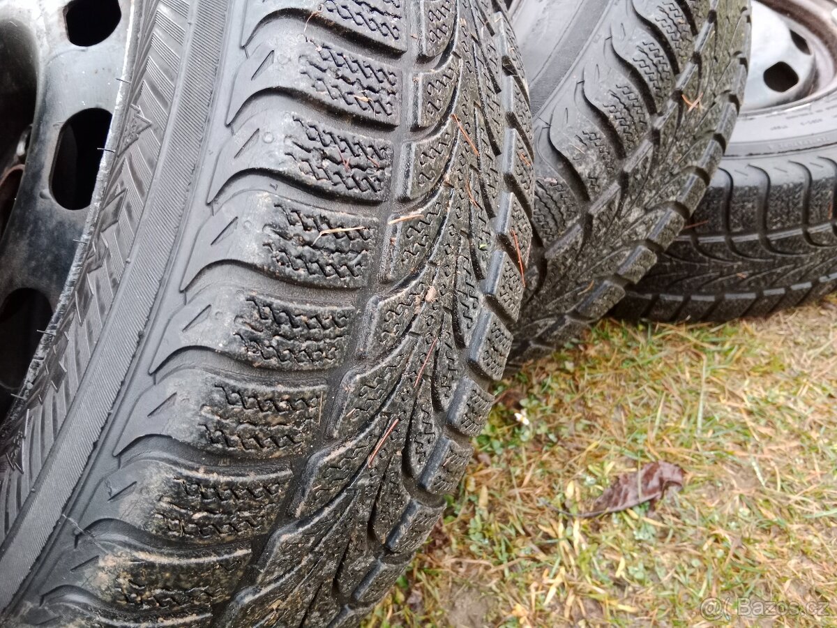 Zimní pneu 195/55 R15 disky 5x100 - 2