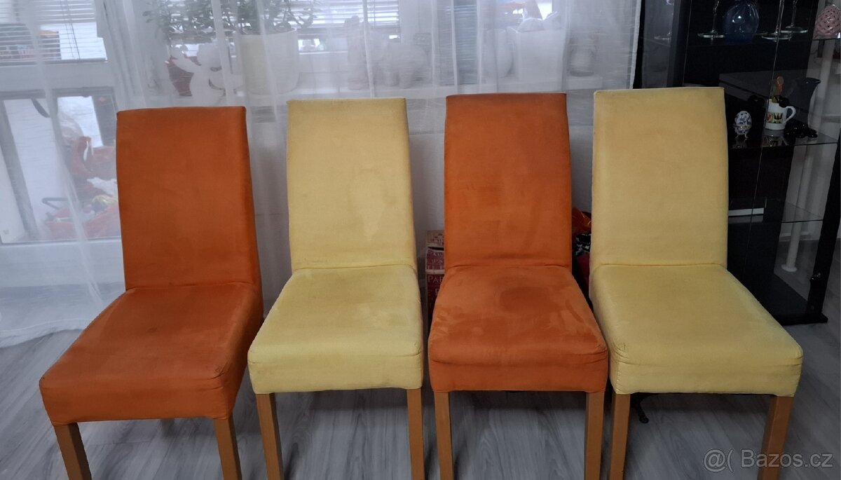 Jídelní židle /4 ks/ 1.400,-kč - 2