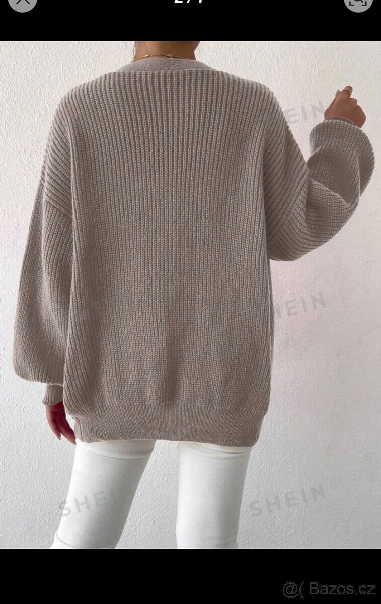 Nový pletený svetr - 2