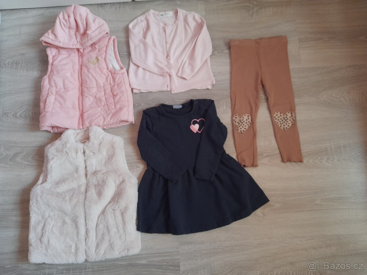 Oblečení pro holku vel. 86-92 - 2