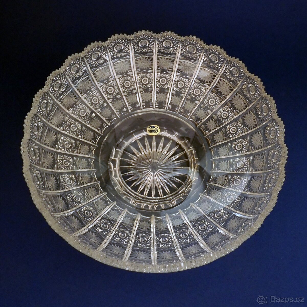 Broušená mísa Bohemia Crystalex - 2