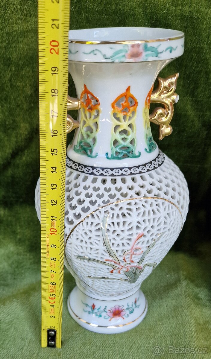 Čínské vázy 70 léta 20 století - 2