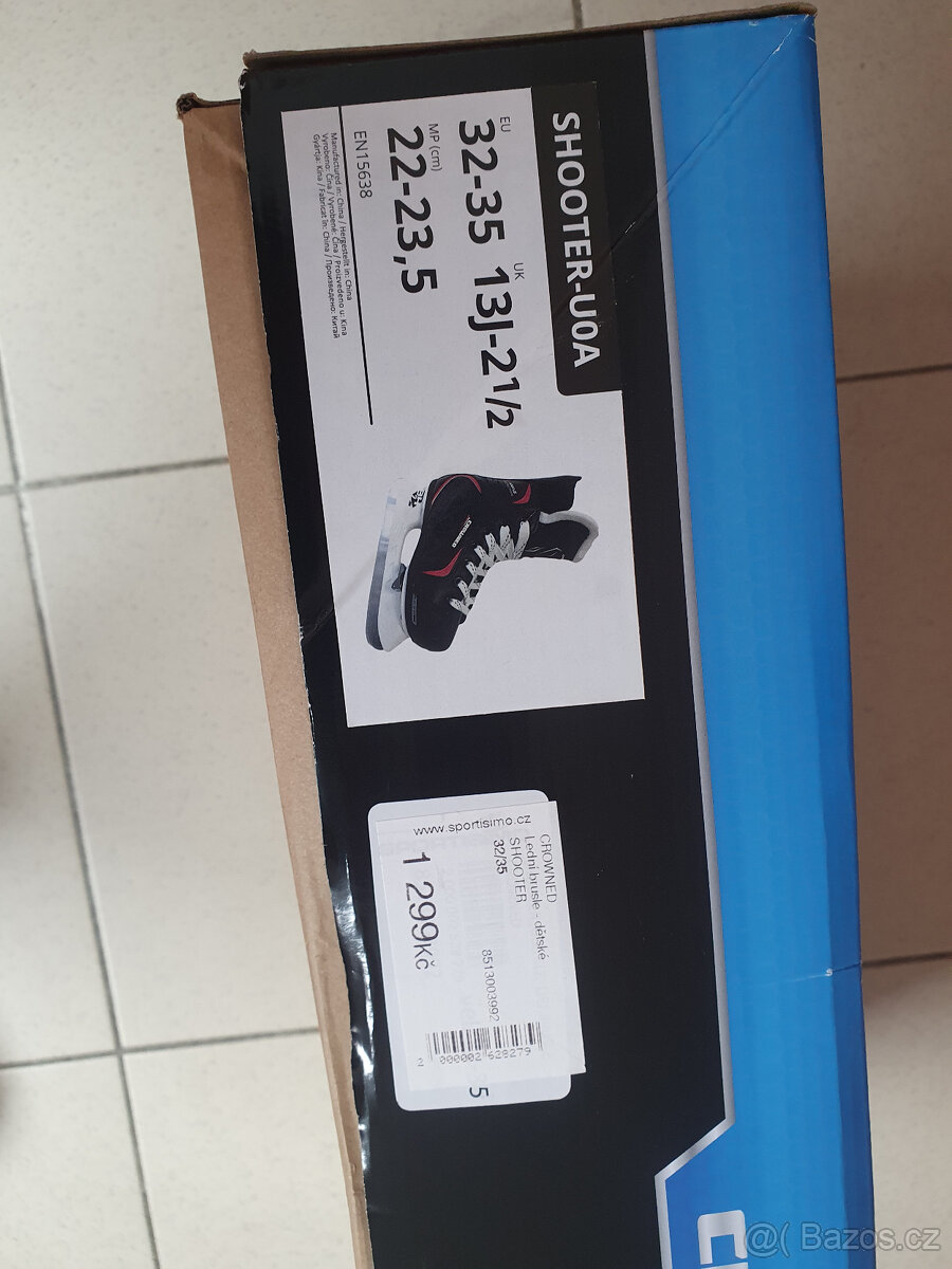 Brusle lední, chlapecké, vel. 32-35 - 2