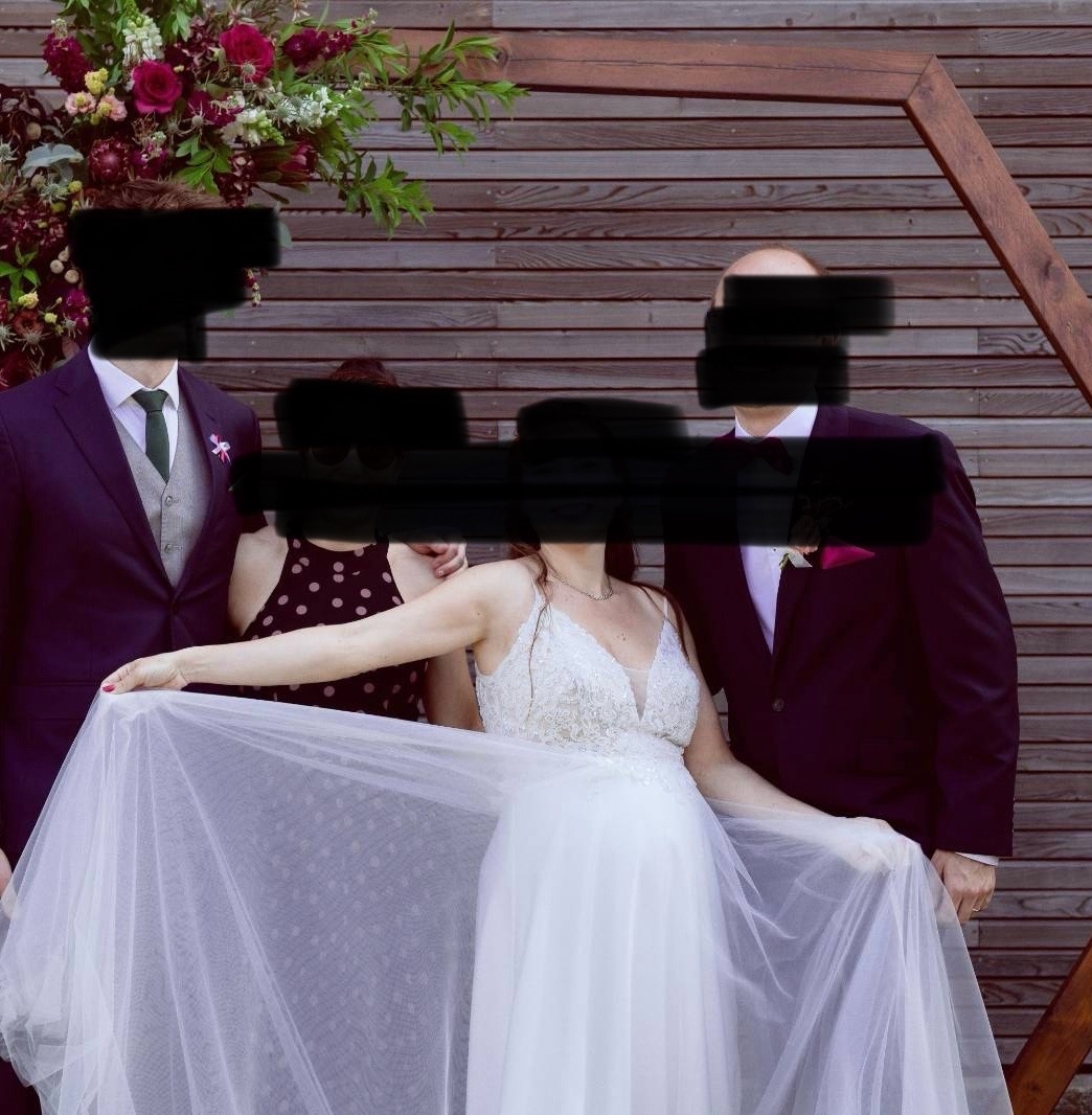 Svatební šaty 38-40 - 2