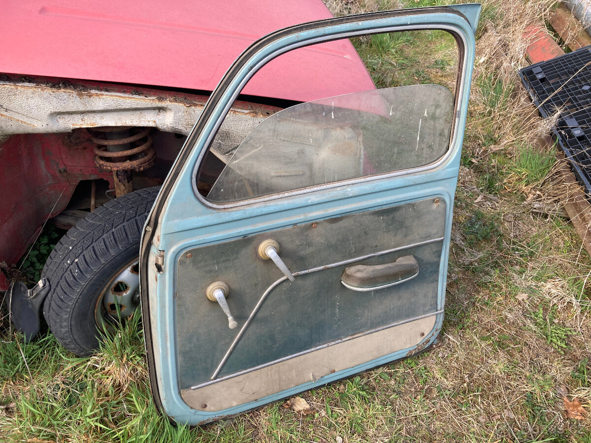 Dveře a kapota FIAT 1100 protivítr - 2