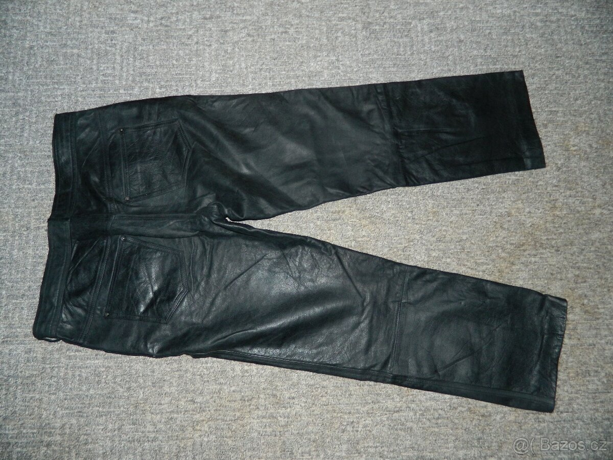 Kožené kalhoty - velikost W 41-07 - 2