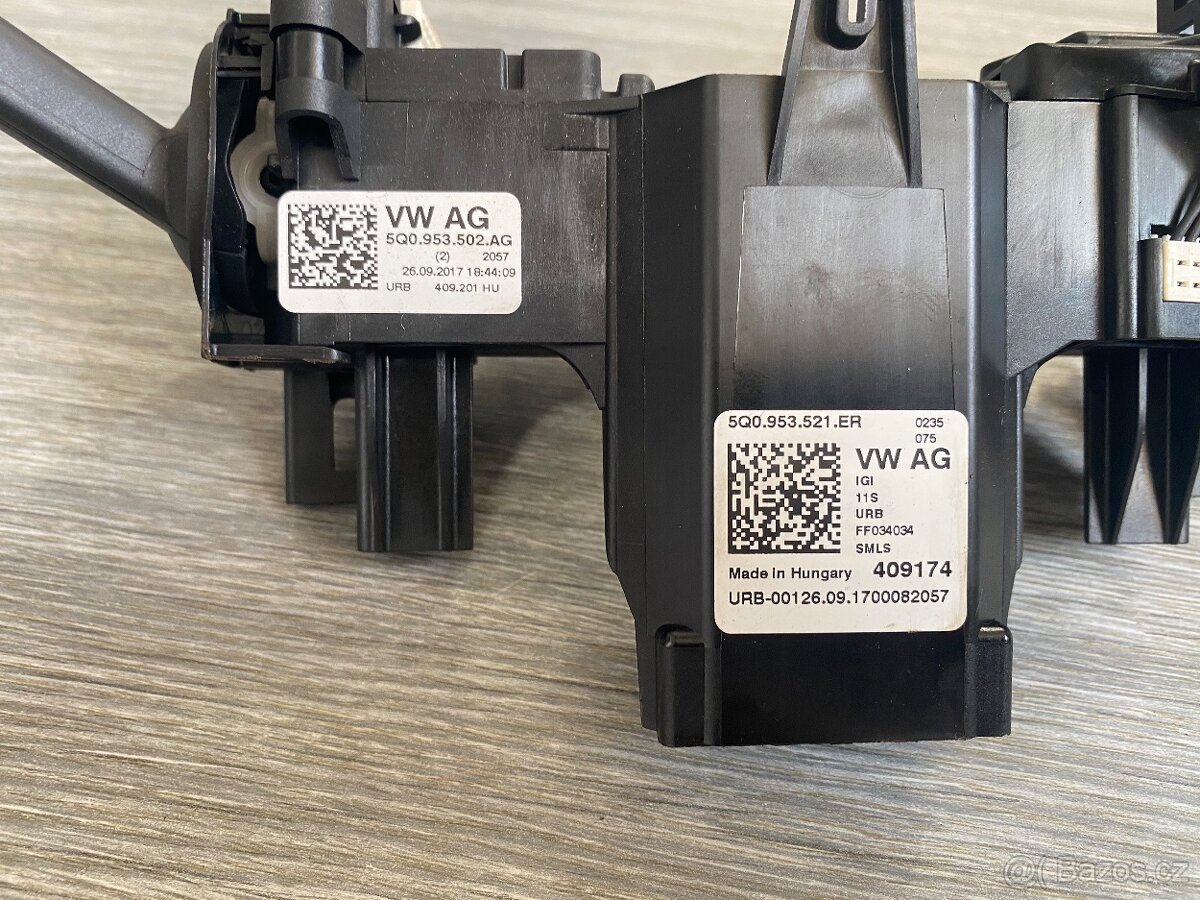 Přepínací páčky Superb III - 2