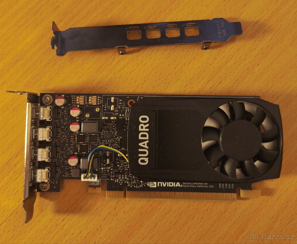 Grafická karta NVIDIA Quadro P1000 - 2