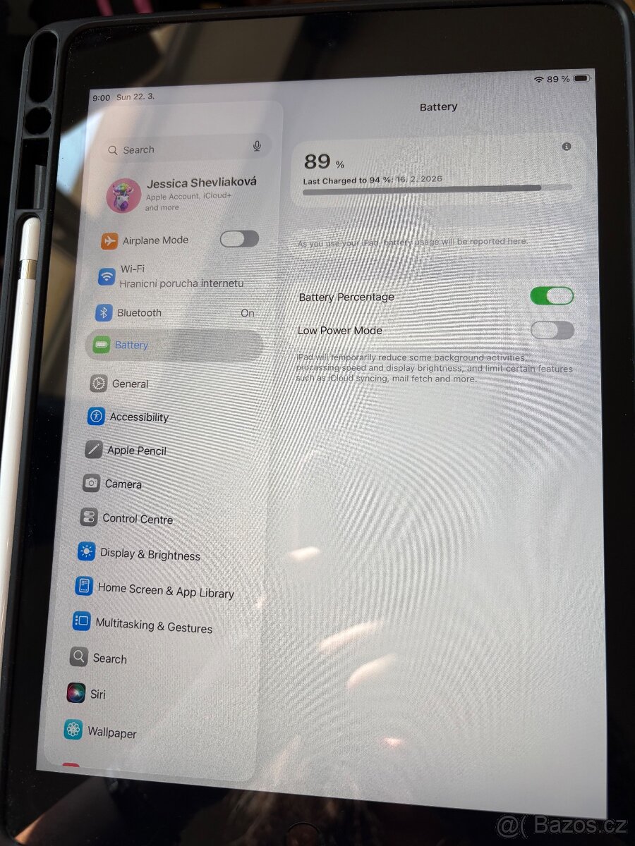 iPad 9 (64GB) + Apple Pencil + bezdrátová klávesnice - 2