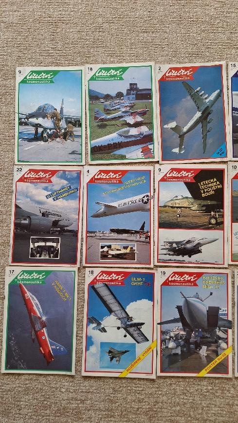 Letectví+kosmonautika 1989-1991 - 2