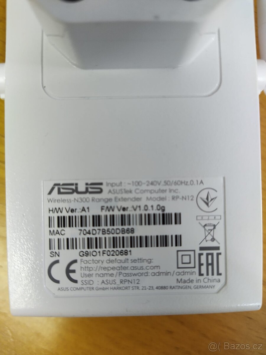 Asus Wireless N300 Range Extender RPN12 - 2
