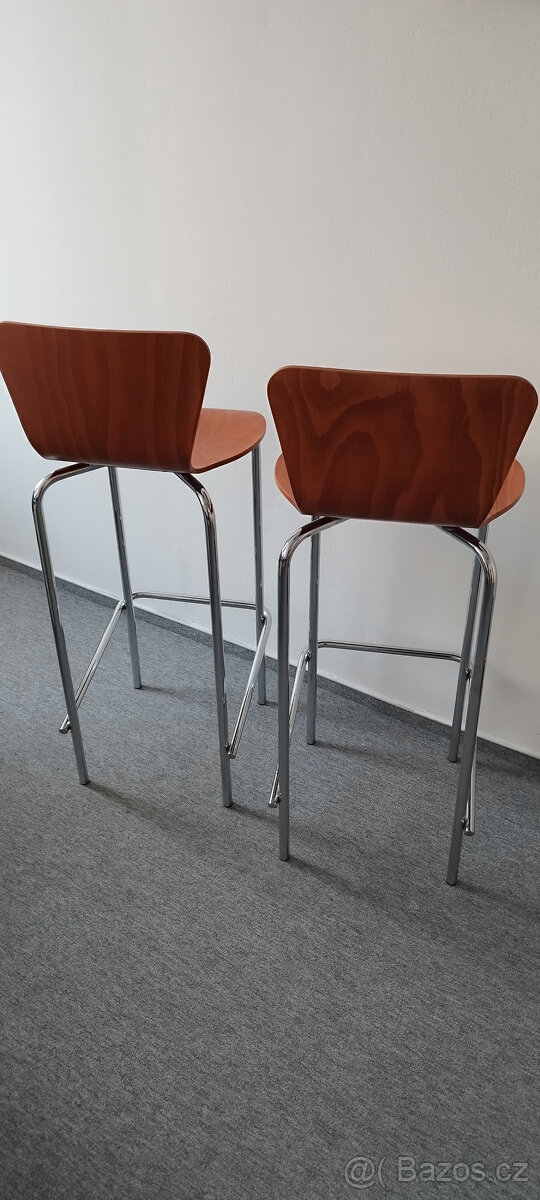 Barové židle 2 ks. - 2