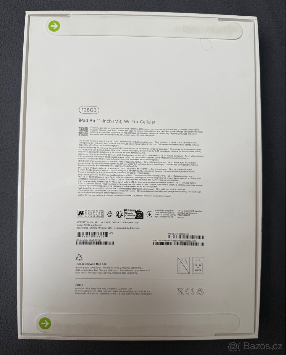Apple iPad Air 11 M3 Wi-Fi + Cellular 128GB - 2