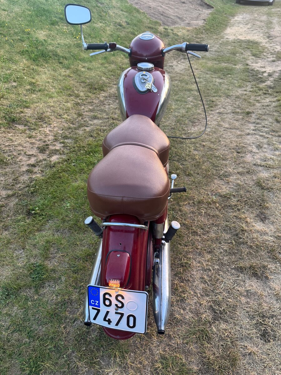 jawa 250/353 kývačka s TP - 2