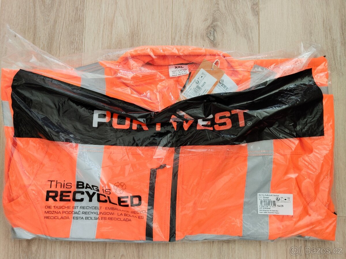 Nová reflexní softshellová bunda 2v1, XL, XXL - 2