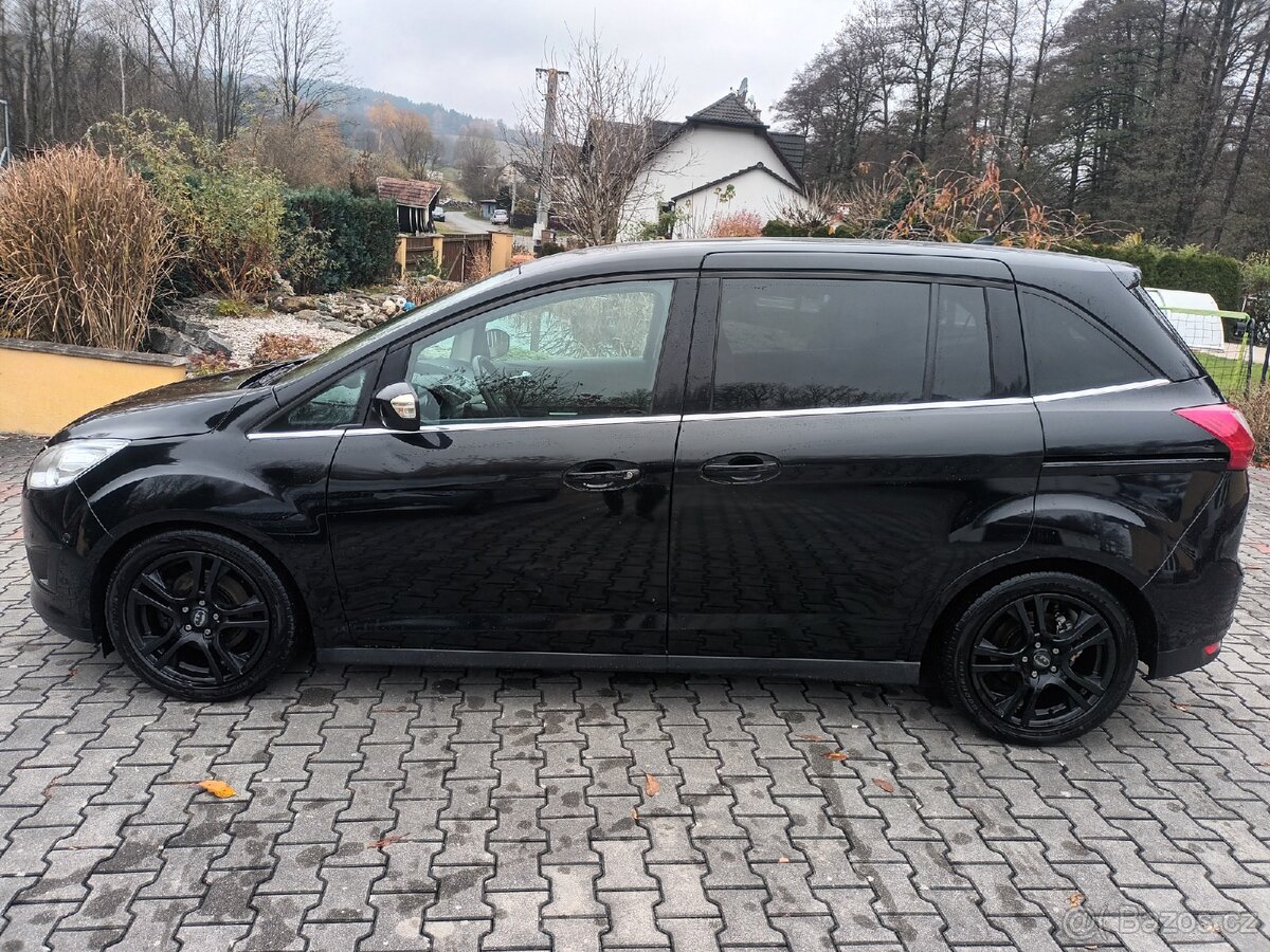 Ford C-Max 1.6i 110KW 7mist, tažné, dvoje kola... - 2