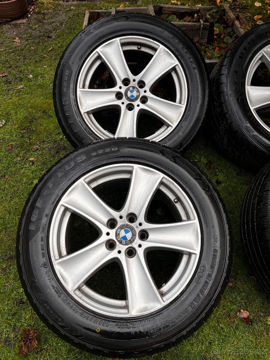 Alu kola BMW X5 5x120 255/55 r18 - zimní - 2
