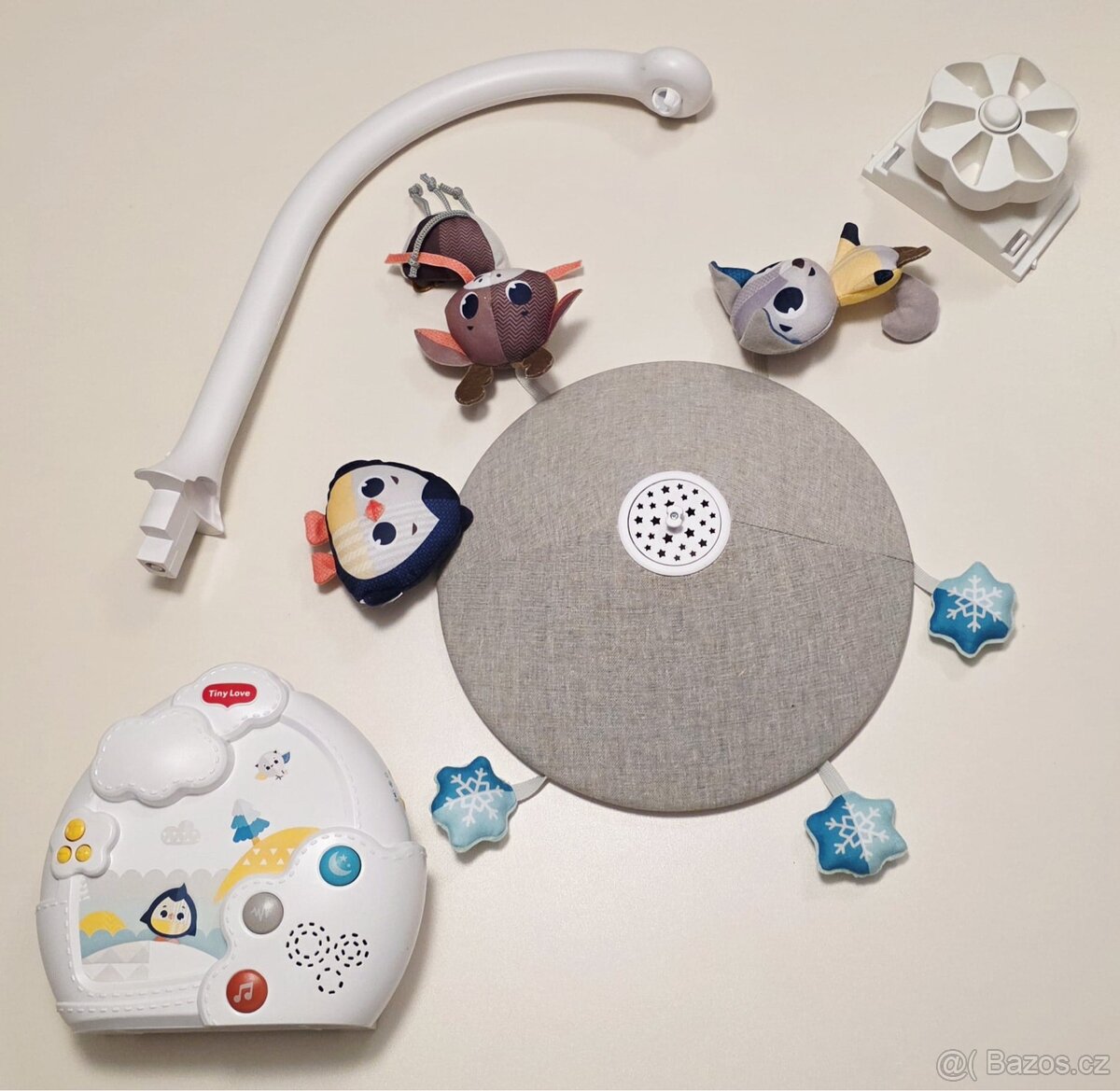 Hudební kolotoč nad postýlku 3v1 - 2