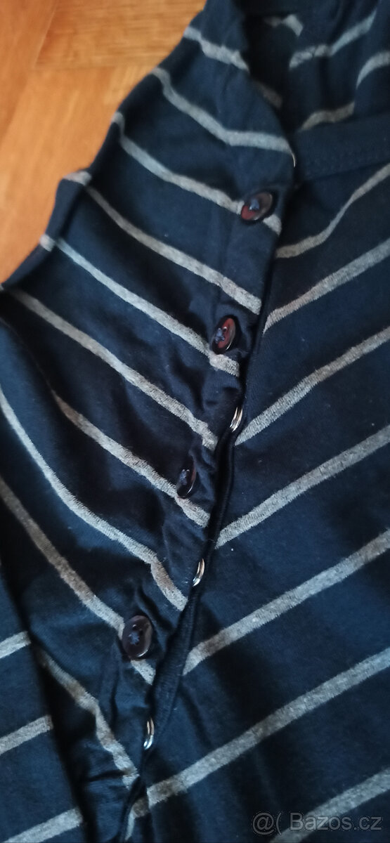 Triko s dlouhým rukávem těhotenské i kojící M/L - 2