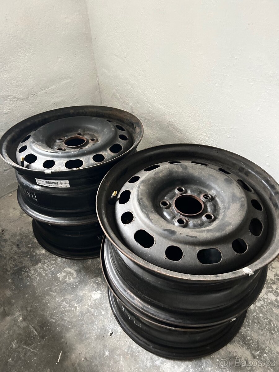 Plechové disky R16 5x114,3 šířka 6,5 - 2