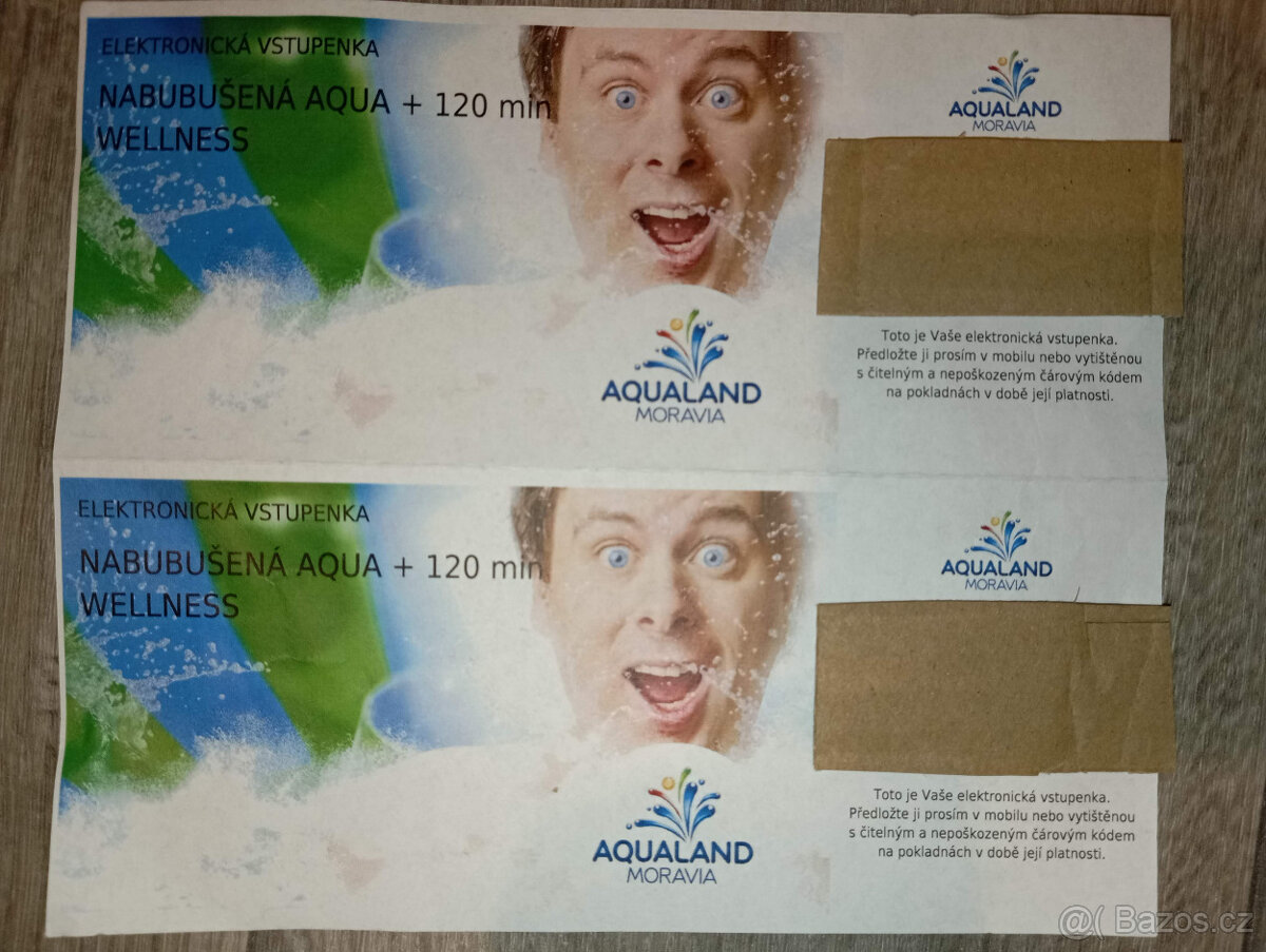 Celodenní vstupenky - Aqualand Moravia + Wellness, do 16.12. - 2