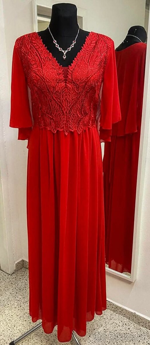 NOVÉ plesové šaty KRAJKOVÉ - 2