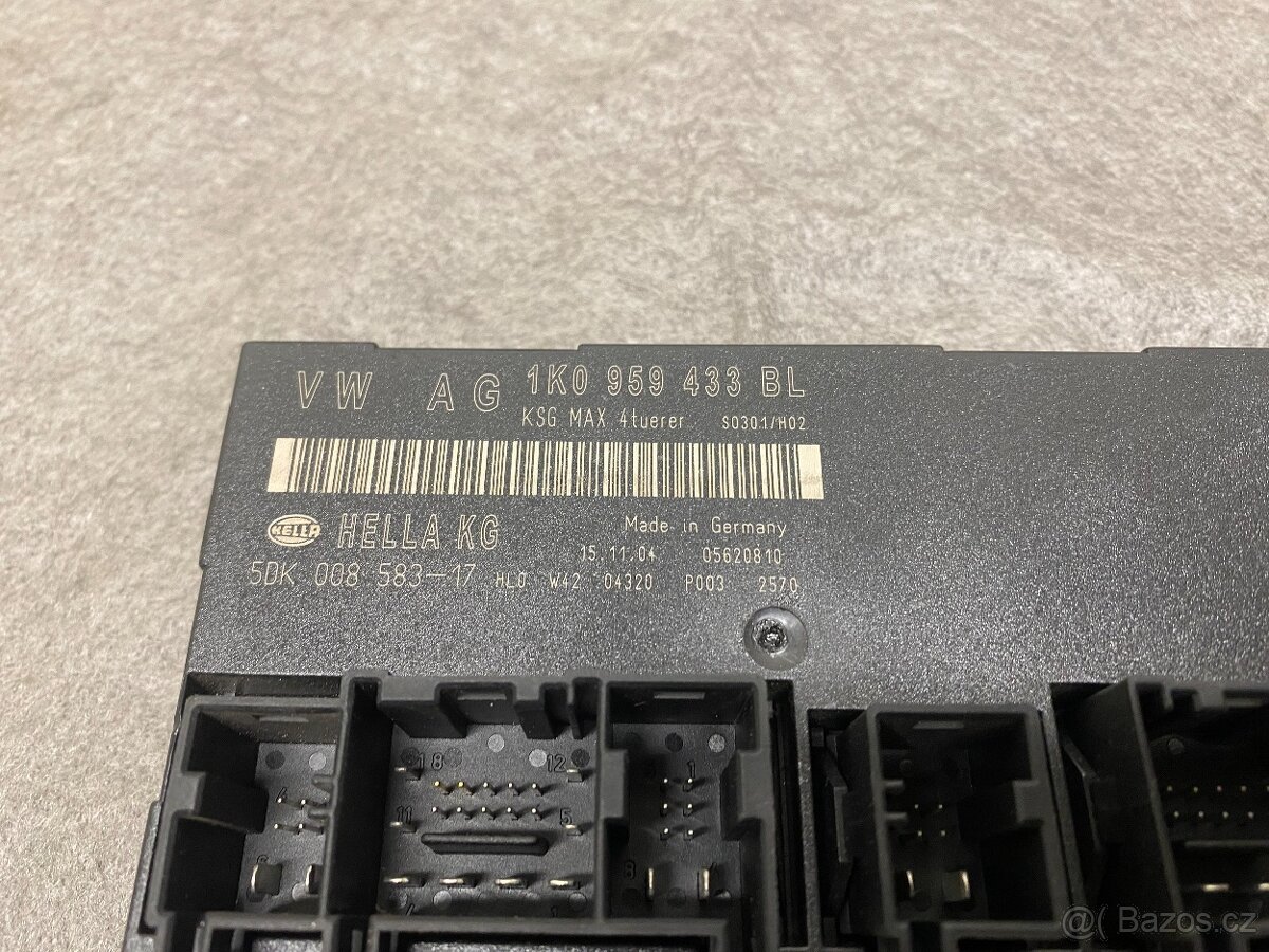 ŠKODA OCTAVIA 2 2004-2013- KOMFORTNÍ JEDNOTKA 1K0 959 433 BL - 2